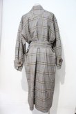 画像2: ヴィヴィアンウエストウッド 中古 / チェックダブルコート 02 ブラック×オレンジ  I-24-06-26-026-co-HD-ZI (2)