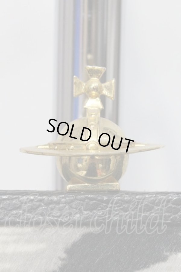 画像4: ヴィヴィアンウエストウッド 中古 / BAORBガマ口ハンドBAG  黒  I-24-06-26-050-ba-HD-ZI (4)