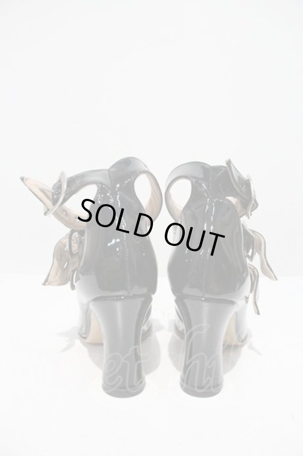 画像3: ヴィヴィアンウエストウッド 中古 / アニマルトゥ3ストラップシューズ UK4 黒  I-24-06-26-062-sh-HD-ZI (3)