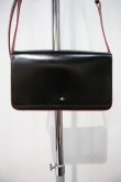 画像2: ヴィヴィアンウエストウッド 中古 / SIMPLE TINY ORBショルダーバッグ  黒Ｘボルドー  I-24-07-24-006-ba-HD-ZI (2)