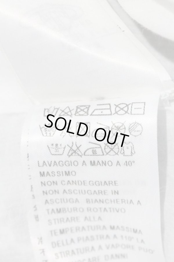 画像4: ANGLOMANIA 中古 / ボタニカル柄変形スカート 40 ネイビーＸ白  I-24-07-31-025-sk-HD-ZI (4)