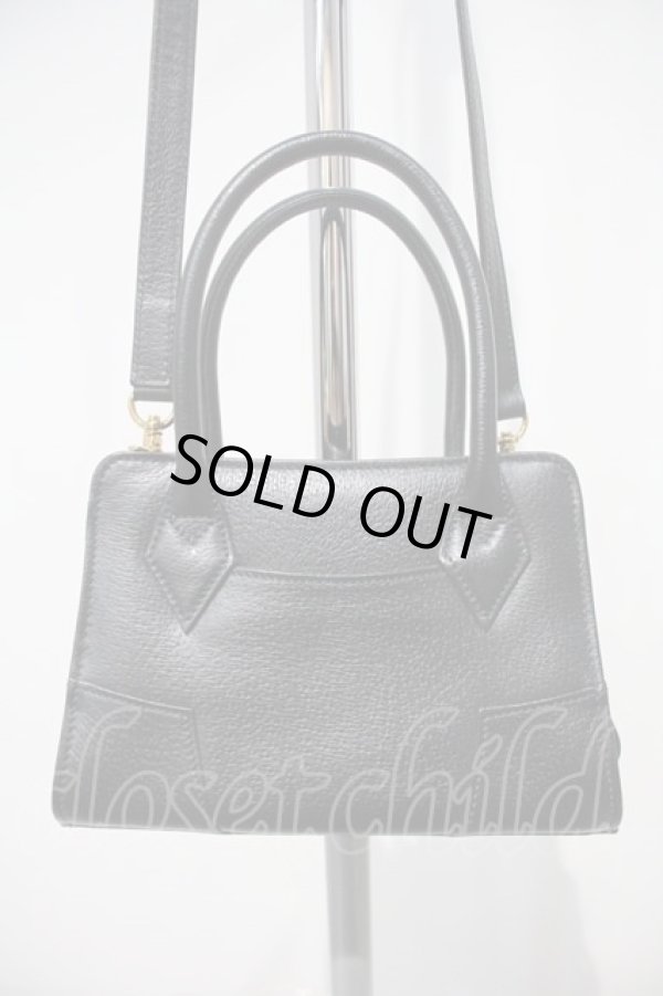 画像3: ヴィヴィアンウエストウッド 中古 / BAG EXECUTIVEショルダーバッグ  黒ｘゴールド  I-24-07-31-038-ba-HD-ZI (3)
