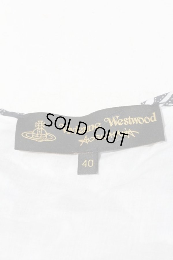 画像3: ANGLOMANIA 中古 / ボタニカル柄変形スカート 40 ネイビーＸ白  I-24-07-31-025-sk-HD-ZI (3)