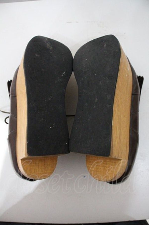 画像4: ヴィヴィアンウエストウッド 中古 / rockin' horse golf 約24CM(外側採寸) ブラウン  I-24-08-14-023-sh-HD-ZI (4)