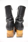 画像3: ヴィヴィアンウエストウッド 中古 / rockin'horse boots 約24CM(外側採寸) ブラック  I-24-08-14-024-sh-HD-ZI (3)