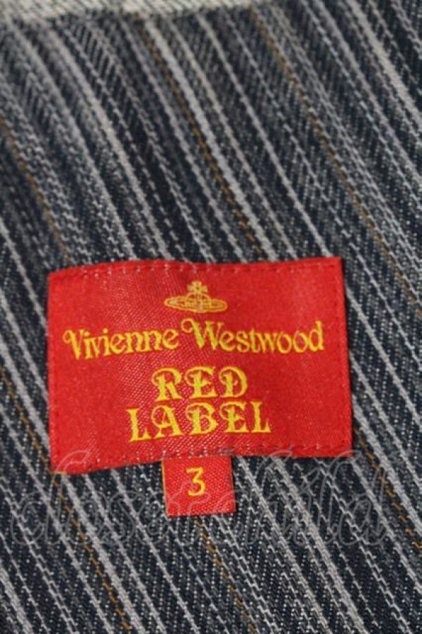 画像3: ヴィヴィアンウエストウッド 中古 / /デニムラブジャケット  青デニム  I-24-08-14-007-jc-HD-ZI (3)