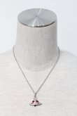 画像2: ヴィヴィアンウエストウッド 中古 / ACCdiamante heart stud neckrace  レッド  I-24-08-14-014-nl-HD-ZI (2)