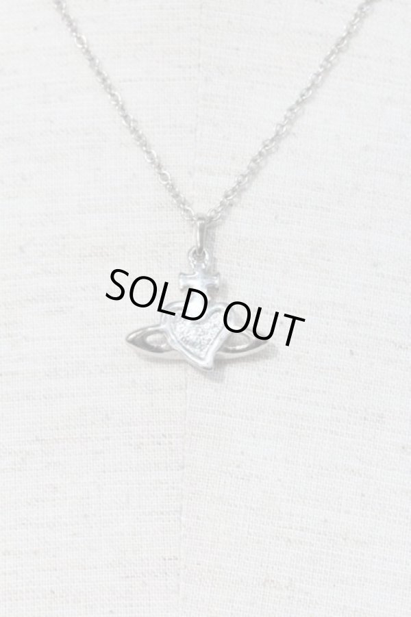 画像3: ヴィヴィアンウエストウッド 中古 / ACCdiamante heart stud neckrace  レッド  I-24-08-14-014-nl-HD-ZI (3)