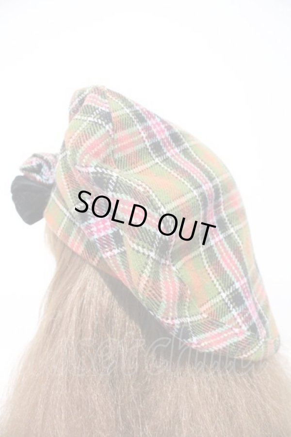 画像3: ヴィヴィアンウエストウッド 中古 / タータンチェックボウベレー  グリーンチェック  I-24-08-14-019-ha-HD-ZI (3)