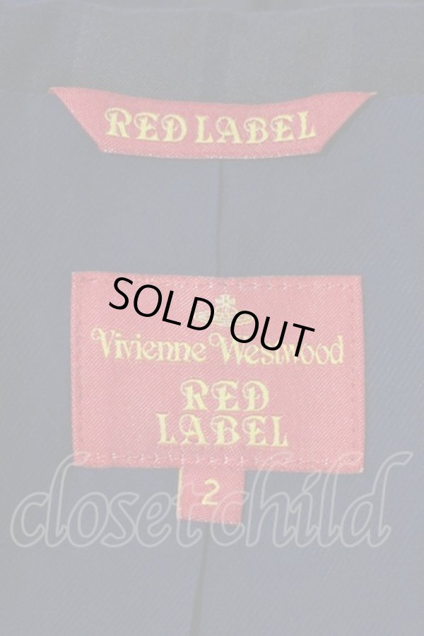 画像3: ヴィヴィアンウエストウッド 中古 / サイドポケットチェックジャケット 2 ブラウンXネイビーチェック  I-24-08-30-031-jc-HD-ZI (3)