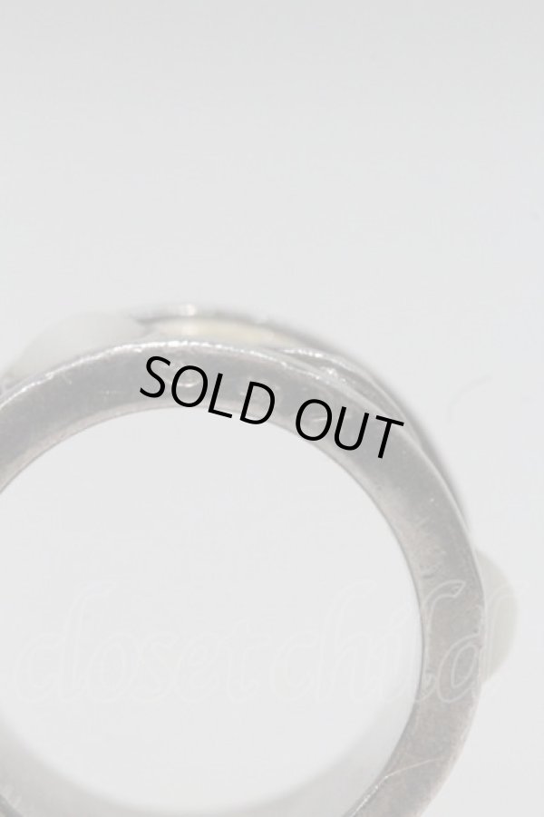 画像3: ヴィヴィアンウエストウッド 中古 / キングリング 約11〜12号 アイボリーＸシルバー  I-24-08-30-037-rg-HD-ZI (3)