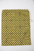 画像2: ANGLOMANIA 中古 / BAG Leeスクイグルポーチ  黄色ｘ青  I-24-08-30-050-gd-HD-ZI (2)