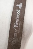 画像3: ヴィヴィアンウエストウッド 中古 / ORBユニオンバックルベルト  黒Ｘシルバー  I-24-08-30-014-gd-HD-ZI (3)