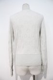 画像2: ヴィヴィアンウエストウッド 中古 / ドット風単色オーブ刺繍カーデ 2 グレー  I-24-08-30-002-to-HD-ZI (2)