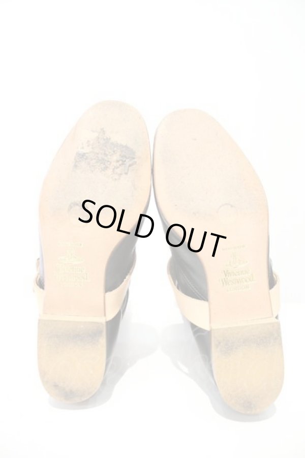 画像4: ヴィヴィアンウエストウッド 中古 / wingシューズ 23.5cm 赤  I-24-09-05-019-ac-HD-ZI (4)