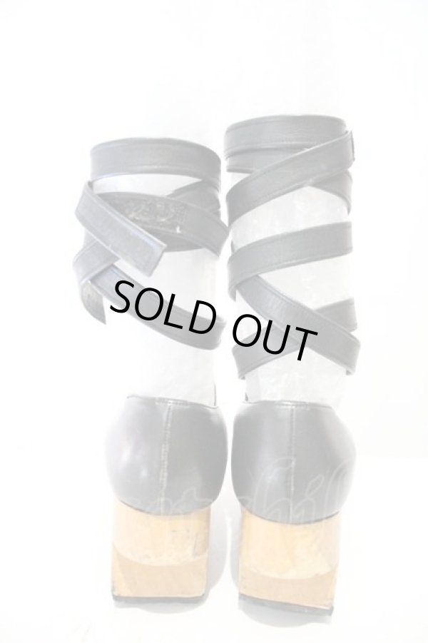 画像3: ヴィヴィアンウエストウッド 中古 / パイレーツブーツ 約24cm 黒xブラウン  I-24-09-05-020-sh-HD-ZI (3)