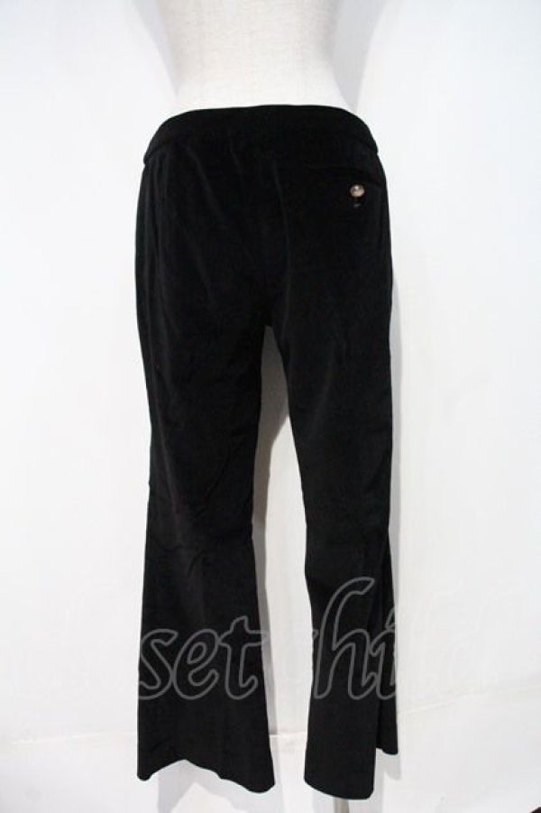 画像2: ヴィヴィアンウエストウッド 中古 / 別珍パンツ 3 黒  I-24-09-18-027-pa-HD-ZI (2)