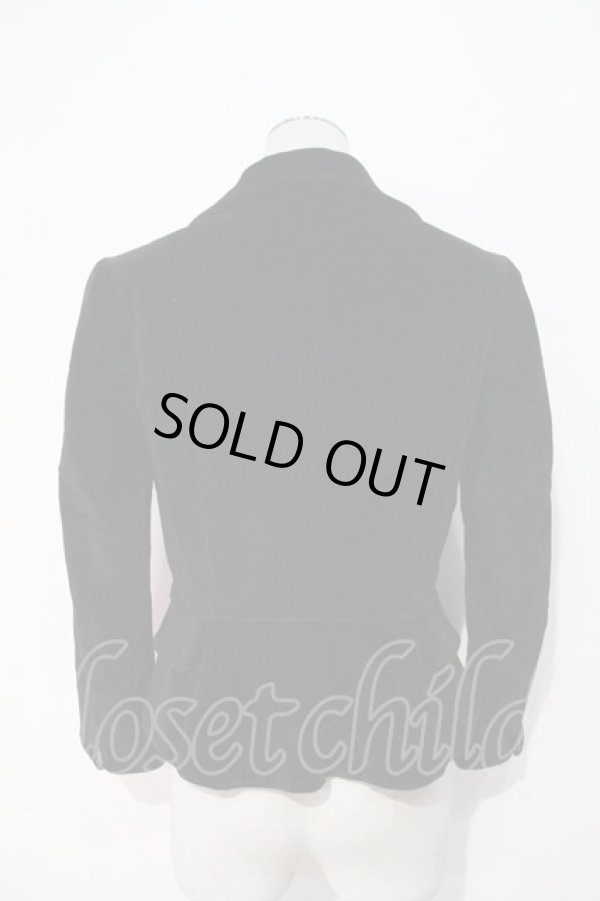 画像2: ヴィヴィアンウエストウッド 中古 / 別珍ラブジャケット 2 黒  I-24-09-18-012-jc-HD-ZI (2)