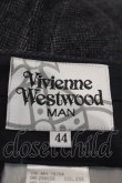 画像3: ヴィヴィアンウエストウッド MAN 中古 / チェックパンツ 44 グレーチェック  I-24-12-18-040-pa-HD-ZI (3)