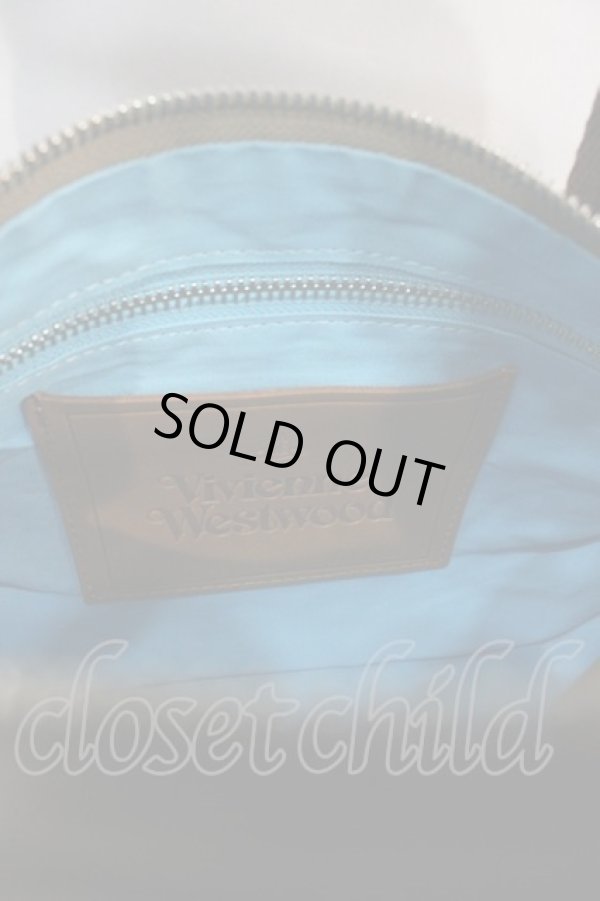 画像4: ヴィヴィアンウエストウッド 中古 / アイビーテープショルダーバッグ  ブラウン  I-24-12-18-044-ba-HD-ZI (4)