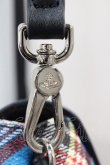 画像6: ヴィヴィアンウエストウッド 中古 / チェックラウンドショルダーバッグ  ブルーチェック  I-24-12-18-045-ba-HD-ZI (6)