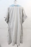 画像2: ヴィヴィアンウエストウッド 中古 / ジュエリープリント変形カットワンピース 00 グレー  I-24-12-18-008-op-HD-ZI (2)