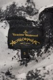 画像3: ANGLOMANIA 中古 / オーブ刺繍シボリカットソー S 白Ｘ黒  I-24-12-18-016-to-HD-ZI (3)