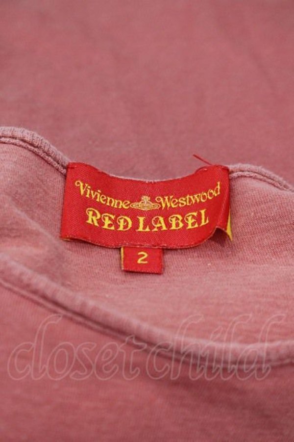 画像3: ヴィヴィアンウエストウッド 中古 / MOON柄Tシャツ 2 オレンジＸネイビー  I-24-12-18-017-to-HD-ZI (3)