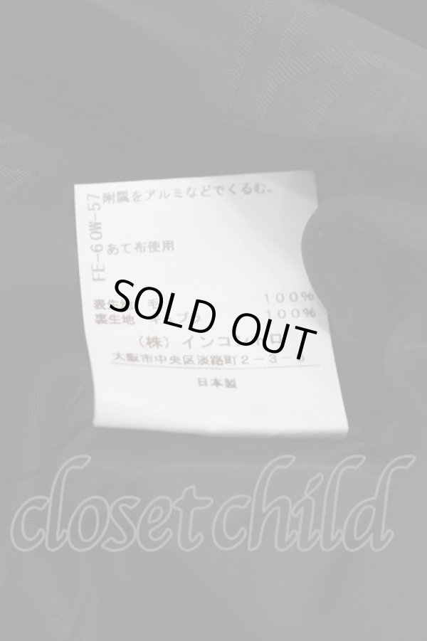 画像4: ヴィヴィアンウエストウッド 中古 / ストレッチギャバラブジャケット 2 黒  I-24-12-18-024-jc-HD-ZI (4)