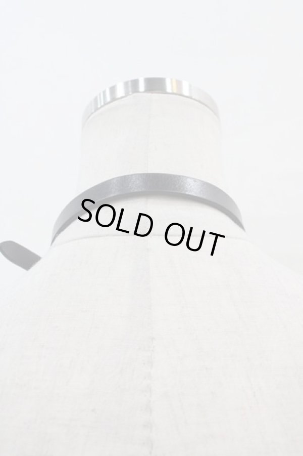 画像2: ヴィヴィアンウエストウッド 中古 / DIAMANTE HEART CHOKER  黒X赤  I-25-02-12-027-ac-HD-ZI (2)