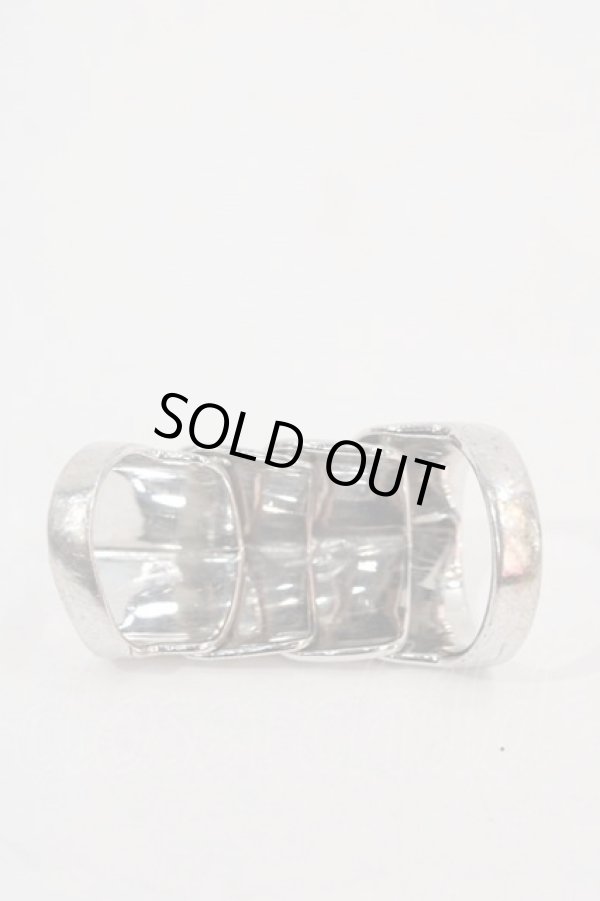 画像2: ヴィヴィアンウエストウッド 中古 / AC/armour ring M シルバー  I-25-02-12-035-ac-HD-ZI (2)