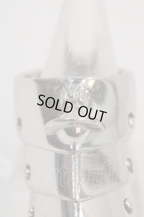 画像3: ヴィヴィアンウエストウッド 中古 / AC/armour ring M シルバー  I-25-02-12-035-ac-HD-ZI (3)