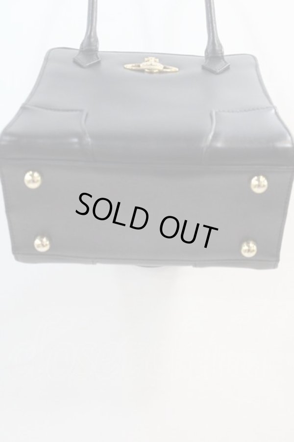 画像3: ヴィヴィアンウエストウッド 中古 / BAプレーンバッグ  黒  I-25-02-12-051-ba-HD-ZI (3)