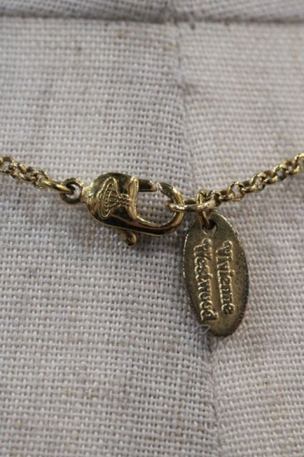 画像6: ヴィヴィアンウエストウッド 中古 / AC/プチオーブネックレス  ゴールド  I-25-02-12-052-ac-HD-ZI (6)