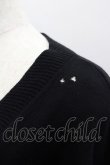 画像4: ヴィヴィアンウエストウッド 中古 / /カラーオーブ刺繍ニットカーディガン  黒  I-25-03-31-022-to-HD-ZI (4)