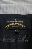 画像3: ANGLOMANIA 中古 / ストライプジャケット  グレーＸ黒  I-25-03-31-034-jc-HD-ZI (3)