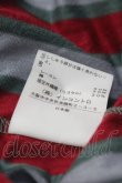 画像5: ヴィヴィアンウエストウッド 中古 / 単色オーブ刺繍ボーダー半袖ワンピース 2 青Ｘ赤  I-25-03-31-041-op-HD-ZI (5)