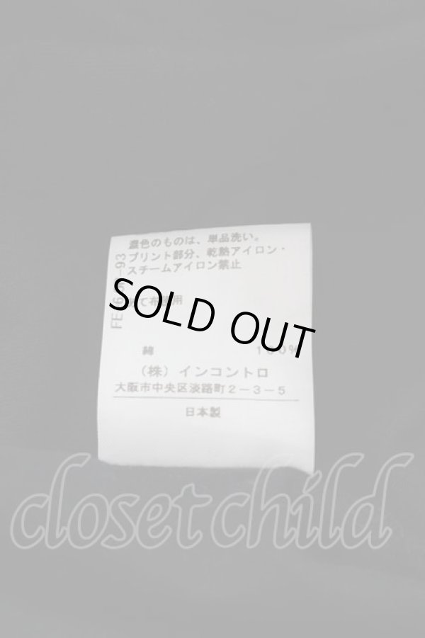 画像4: ヴィヴィアンウエストウッド 中古 //オーガニック天竺バニーインフレームTシャツワンピース  黒  I-25-03-31-046-op-HD-ZI (4)