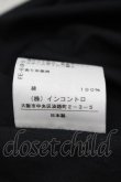 画像4: ヴィヴィアンウエストウッド 中古 / 箔プリント ロングシャツ 00 黒Ｘゴールド  I-25-03-31-005-bl-HD-ZI (4)