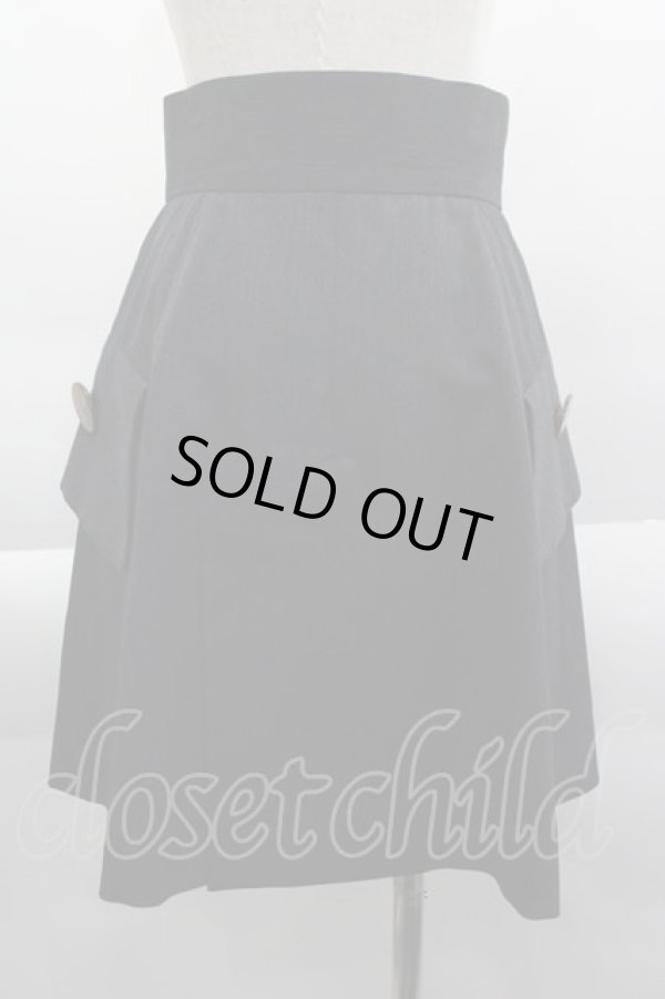 画像2: ヴィヴィアンウエストウッド 中古 /ライディングスカート  黒  I-25-03-31-049-sk-HD-ZI (2)