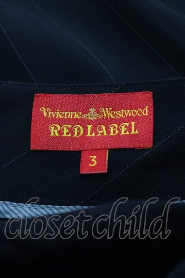 画像3: ヴィヴィアンウエストウッド 中古 / タイトストライプスカート  黒x白  I-25-03-31-052-sk-HD-ZI (3)