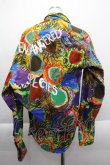 画像2: ヴィヴィアンウエストウッド 中古 / ENDANGERED SPECIES CHAOS シャツ S/M 黄色Ｘカラフル  I-25-03-31-054-bl-HD-ZI (2)