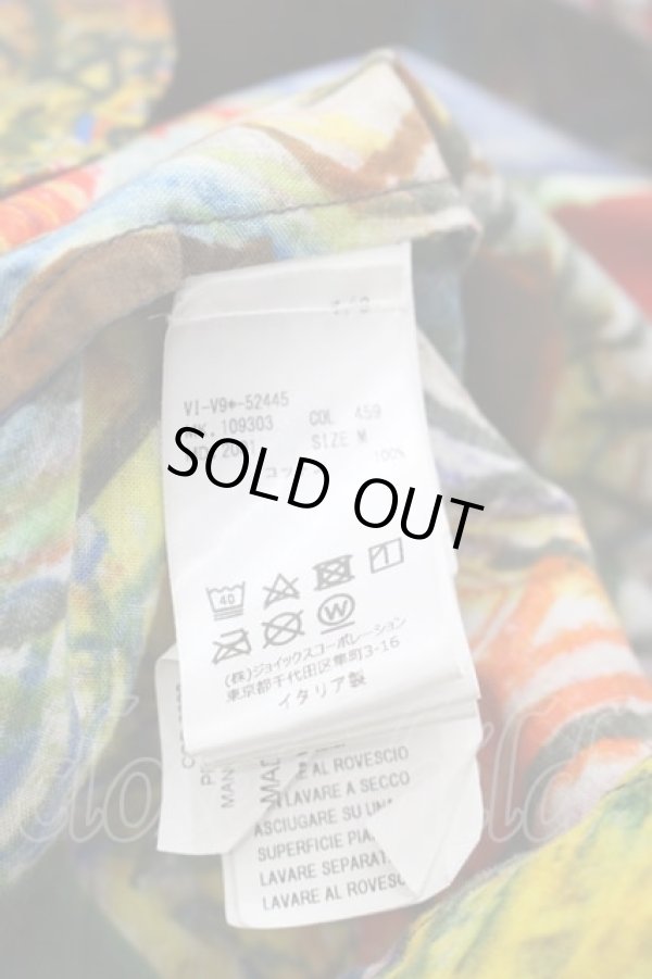 画像4: ヴィヴィアンウエストウッド 中古 / ENDANGERED SPECIES CHAOS シャツ S/M 黄色Ｘカラフル  I-25-03-31-054-bl-HD-ZI (4)