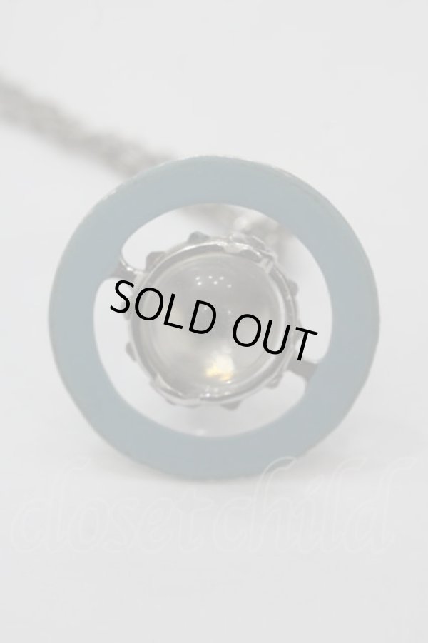 画像3: ヴィヴィアンウエストウッド 中古 / NC/ヴィンテージタイニーオーブネックレス  青Xゴールド  I-25-03-31-055-nl-HD-ZI (3)