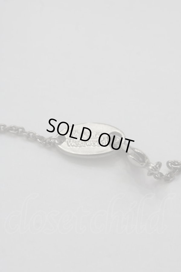 画像6: ヴィヴィアンウエストウッド 中古 / NC/ヴィンテージタイニーオーブネックレス  青Xゴールド  I-25-03-31-055-nl-HD-ZI (6)