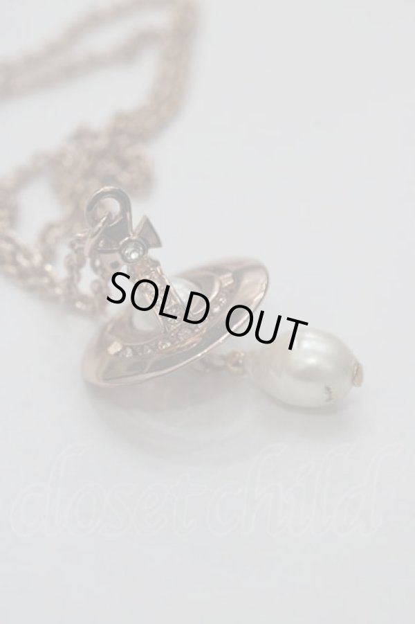 画像4: ヴィヴィアンウエストウッド 中古 / NC/ブロークンパールネックレス  ゴールドＣ白  I-25-03-31-056-nl-HD-ZI (4)