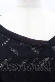 画像3: ANGLOMANIA 中古 / クラッシュデザイン半袖カットソー 38 黒  I-25-03-31-011-to-HD-ZI (3)