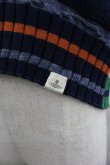 画像3: ヴィヴィアンウエストウッド MAN 中古 / 切替ニットベスト F ネイビーＸグリーン  I-25-03-31-002-to-HD-ZI (3)