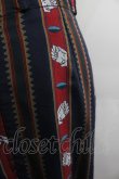 画像3: ヴィヴィアンウエストウッド 中古 / HRISSIE'S STRIPES CHAOSパンツ Ｓ 黒Ｘ赤  I-25-04-30-027-pa-HD-ZI (3)