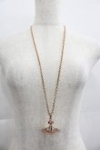 画像2: ヴィヴィアンウエストウッド 中古 / AC/スモールオーブネックレス  ピンクゴールド  I-25-04-30-031-ac-HD-ZI (2)